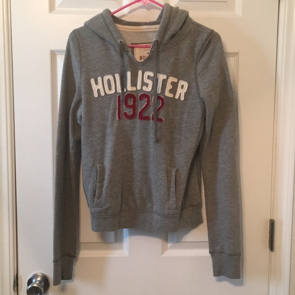 Gray Hollister Hoodie